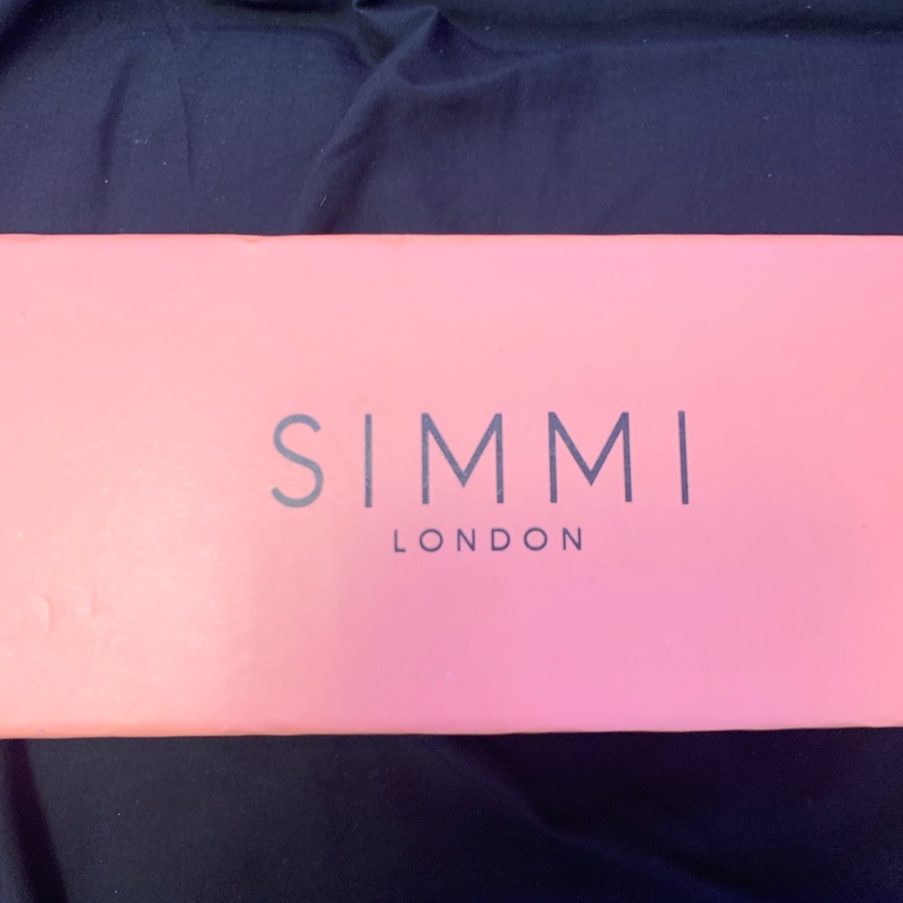 MARLEIGH NUDE FAUX SUEDE CHAIN LACE UP FLAT SANDALS from SIMMI LONDON